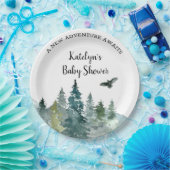 Rustikale Adventure Baby Dusche Teller (Party)
