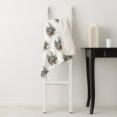 Rustikale Alaska Cabin Grizzly Bärenwald Sherpadecke (Beispiel)