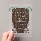 Rustikale alte Barriere Spitze Eukalyptus Ich mach Acryleinladungen (Insitu (Handheld))