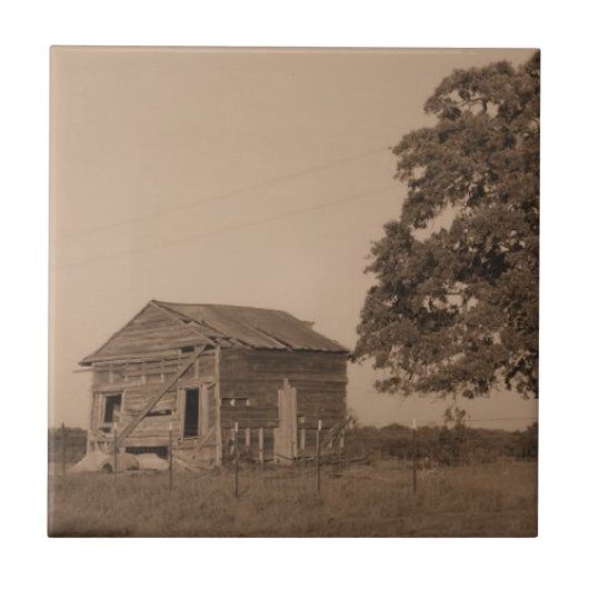 Rustikale alte Scheune Fliese (Vorderseite)