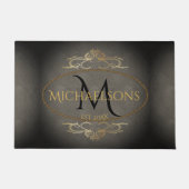 Rustikale alte Welt Elegance Name | Ursprünglich | Fußmatte (Vorderseite)