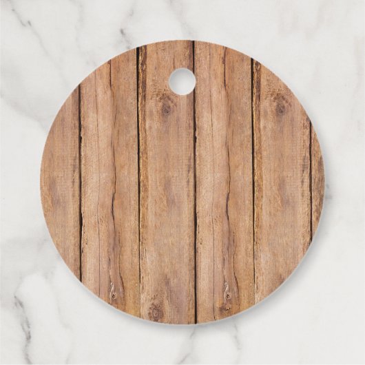 Rustikale Altersversorgung Blumenblüte Danke Party Geschenkanhänger (Rückseite)