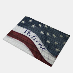 Rustikale Americanatür-Matte Fußmatte