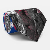 Rustikale amerikanische Flagge Krawatte (Gerollt)