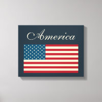 Rustikale amerikanische Flaggenmauer