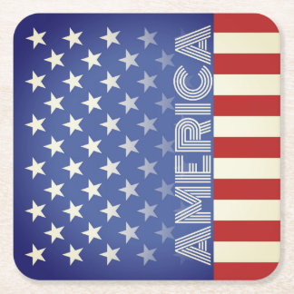 Rustikale amerikanische Untersetzer