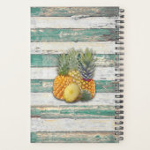 Rustikale Ananas (Aquamarin) Planer (Rückseite)