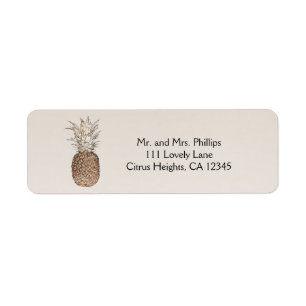Rustikale Ananas Tropische Hawaiianische Hochzeit