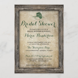 Rustikale Angellounge Bridal Dusche Einladung