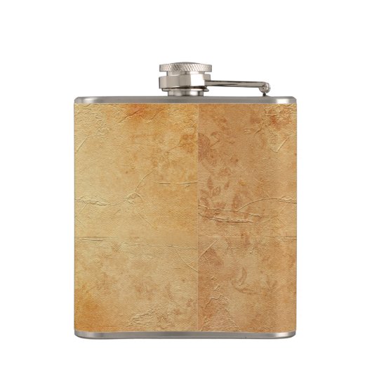 Rustikale Antike 00. Geburtstag Flachmann (Rückseite)