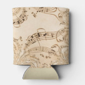 Rustikale antike Musikszene Dosenkühler (Rückseite)