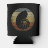 RUSTIKALE ANTIKE NAUTILUS DOSENKÜHLER (Vorderseite)