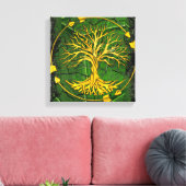 Rustikale Antike Renaissance Kuppel 2 Leinwanddruck (Insitu (Wohnzimmer))