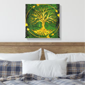 Rustikale Antike Renaissance Kuppel 2 Leinwanddruck (Insitu (Schlafzimmer))