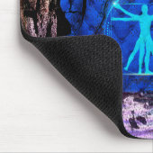 Rustikale Antike Renaissance Kuppel 5 Mousepad (Ecke)