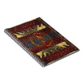 Rustikale Antike Renaissance Tome 3a Notizblock (Rechte Seite)
