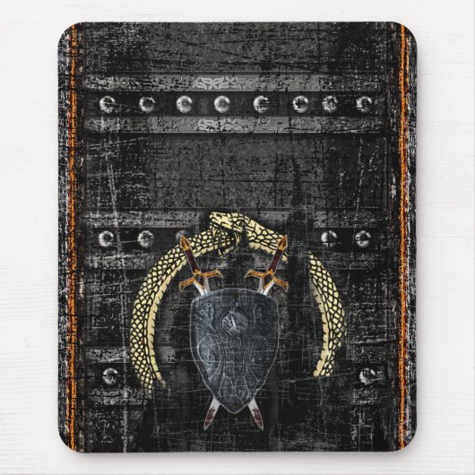 Rustikale Antike Renaissance Tome 4a Mousepad (Vorne)