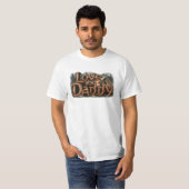 *~* Rustikale AP86 LIEBE DU DADDY Vatergeschenk T-Shirt (Vorne ganz)