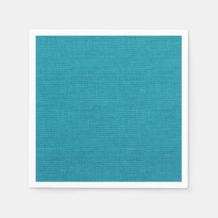 Rustikale aquamarine serviette