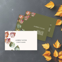 Rustikale Aquarell-Kunst Herbstlaub Herbst