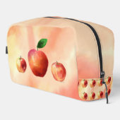 Rustikale Aquarell Toilettenbeutel Waschbeutel (Rechte Ecke)