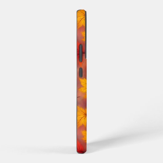 Rustikale Aquarellbilder - Herbstblätter Samsung Galaxy Hülle (Rechte Seite)