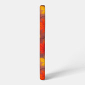 Rustikale Aquarellbilder - Herbstblätter Samsung Galaxy Hülle (Linke Seite)