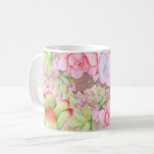 Rustikale Aquarellbilder Kaffeetasse (Vorderseite Links)