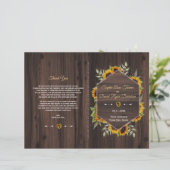 Rustikale Aquarellblumen Altes Stallprogramm (Stehend Vorderseite)