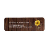 Rustikale Aquarellblütenblume (Vorne)