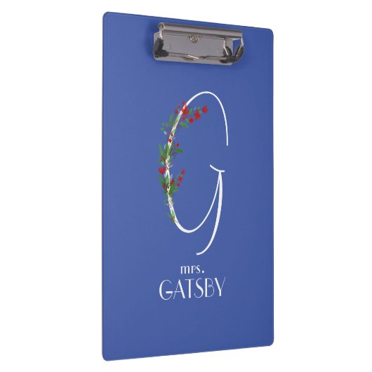 Rustikale Aquarellfarbe G-Lehrer Klemmbrett (Rechts)