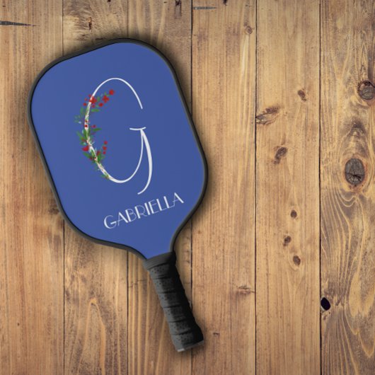 Rustikale Aquarellfarbe G-Lehrer Pickleball Schläger