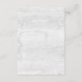 rustikale Aquarellfarben - Details / Richtungen Begleitkarte (Rückseite)