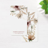 Rustikale Aquarellfarben-Wildblumen mit Grafikkart (Schreibtisch)