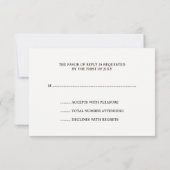 Rustikale Aquarellkaktus Barnholz-UAWG RSVP Karte (Rückseite)