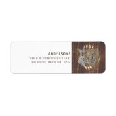 Rustikale Aquarellpferde - Rücksendeadresse nur ge (Vorne)