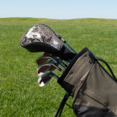 rustikale Art - Wolf Golf Headcover (In SItu)