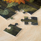 Rustikale Ästhetik Sonnenblumensonne Puzzle (Seite)
