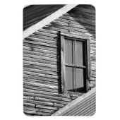 Rustikale Außenanlage mit Fenster Magnet (Vertikal)