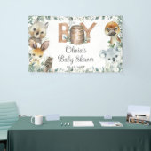 Rustikale australische Babydusche Banner (Messeveranstaltung)