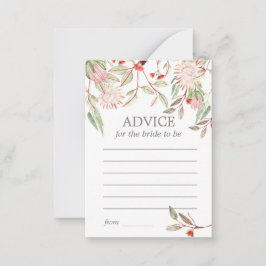 Rustikale australische Blume Brauchen um Ratgeber  Hinweiskarte