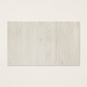 Rustikale Baby Name Suggestions Card for Baby Show (Rückseite)