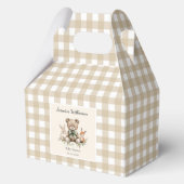 Rustikale Babydusche zu Gunsten Boxen Neutrales Wa Geschenkschachtel (Vorderseite)