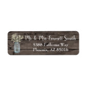 Rustikale Babys atmen Blumenland Vintages Holz (Vorne)