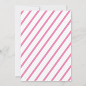 Rustikale Babywaschdusche Einladung (Rückseite)