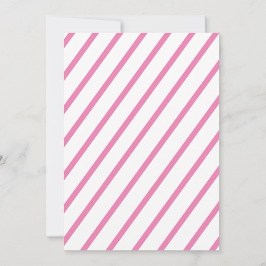 Rustikale Babywaschdusche Einladung (Rückseite)