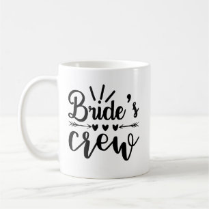 Rustikale Bachelorette-Crew Kaffeetasse