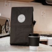 Rustikale Backwaren Runder Aufkleber