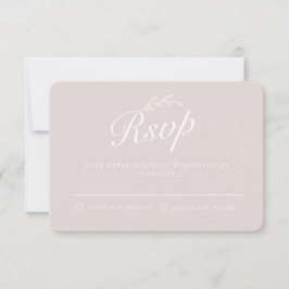 Rustikale Backyard Botanische Blätter Hand Skript Einladung