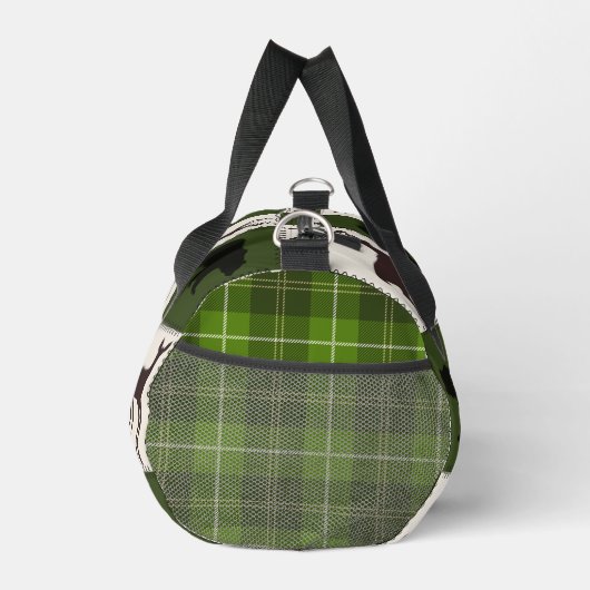 Rustikale Bären- und Hirschplätze, dunkelgrüne und Duffle Bag (Rechts)